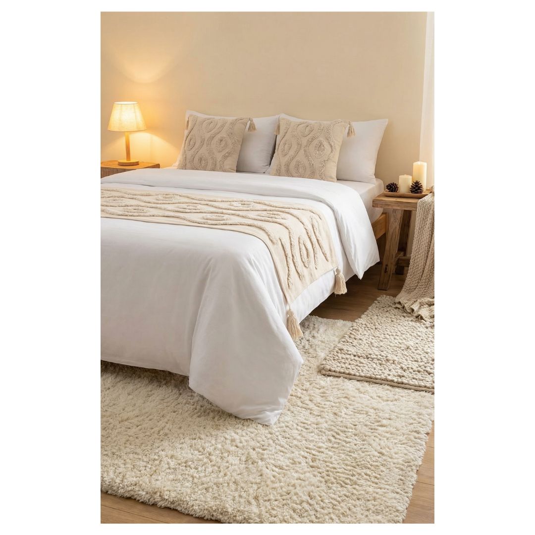 SET DE PIECERA BOHO 2 PLAZAS/KING - CAPRI - 1