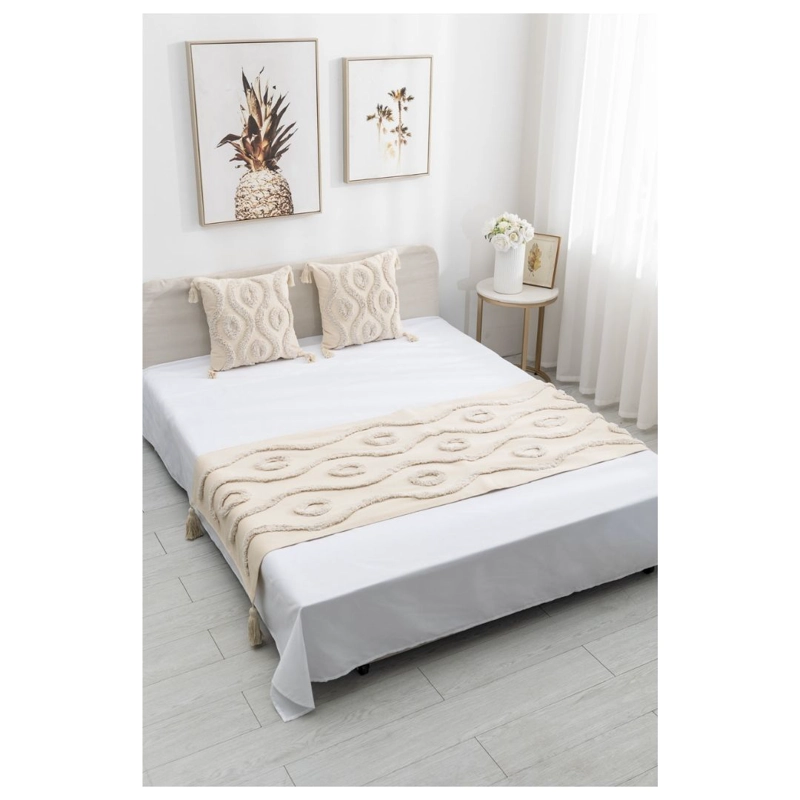 SET DE PIECERA BOHO 2 PLAZAS/KING - CAPRI - 3