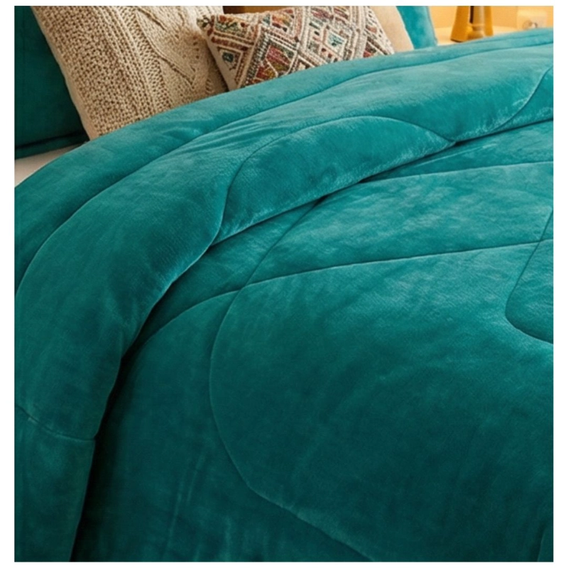 COBERTOR CHIPORRO INVIERNO 1.5 PLAZAS - TURQUESA S015 - 2