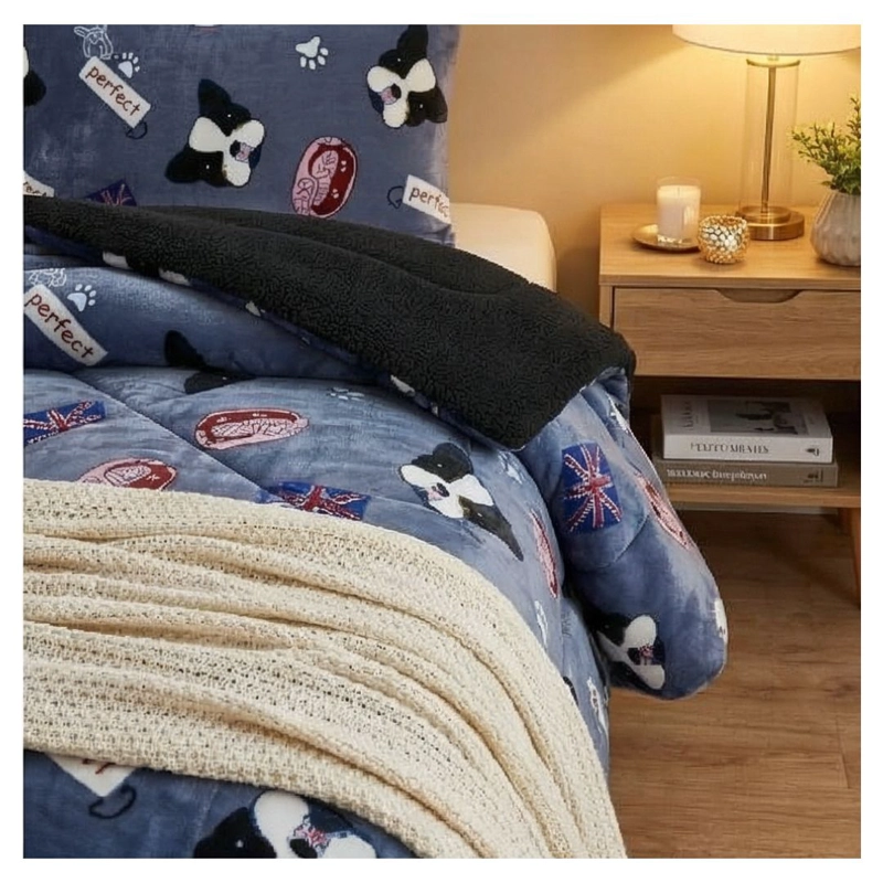 COBERTOR CHIPORRO INVIERNO INFANTIL 1.5 PLAZAS - BULL DOG INGLE S 197 - 2