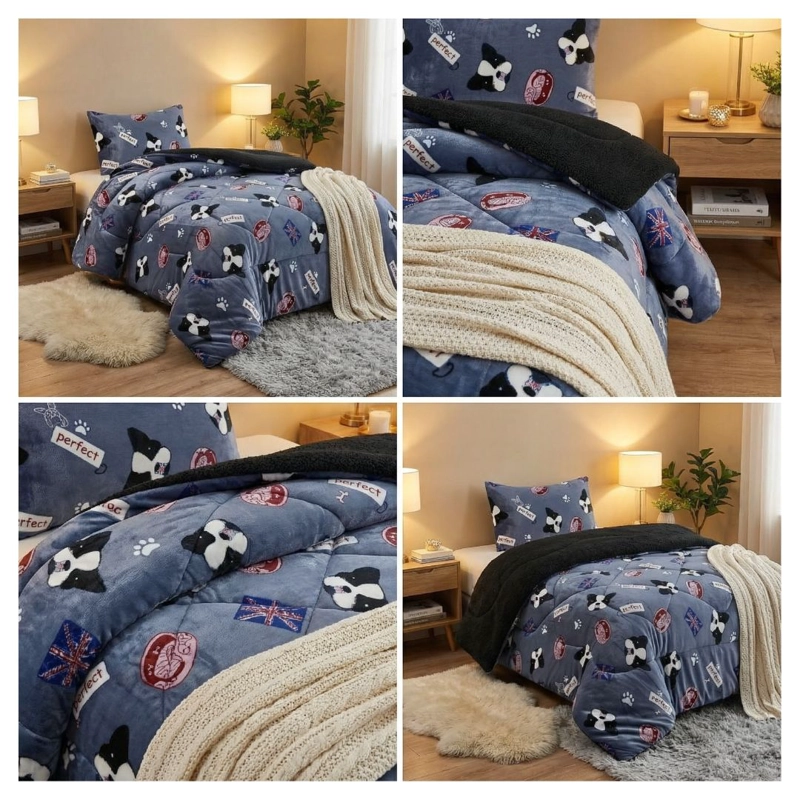COBERTOR CHIPORRO INVIERNO INFANTIL 1.5 PLAZAS - BULL DOG INGLE S 197 - 3
