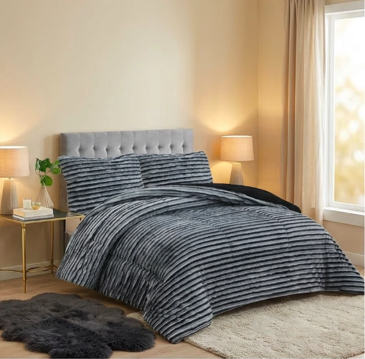 COBERTOR CHIPORRO INVIERNO FLANNEL 2 PLAZAS - CHICAGO DN13 - 2