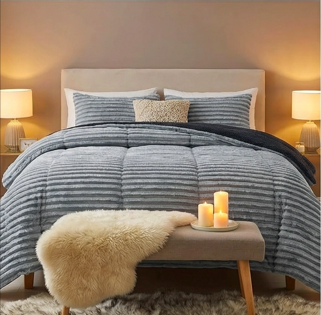 COBERTOR CHIPORRO INVIERNO FLANNEL 2 PLAZAS - ZURICH DN14 - 3