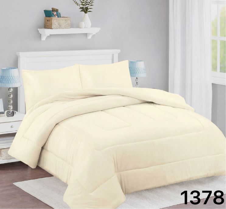 COBERTOR CHIPORRO INVIERNO KING BEIGE-1378 - 1
