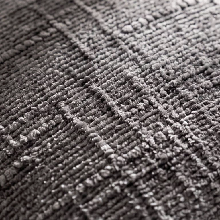 SET 2 FUNDAS DE COJIN GENERICO GRIS CHENILLE TEXTURIZADO 45X45 CM COLECCION MONACO ACERO - 2