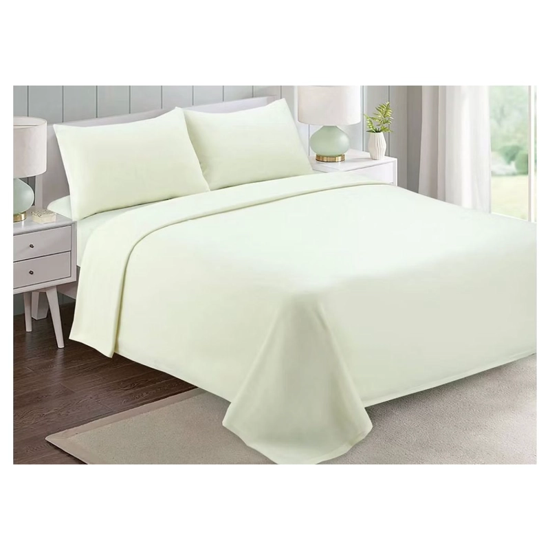 JUEGO DE SABANAS POLAR INVIERNO 1.5 PLAZAS - BLANCO - 1