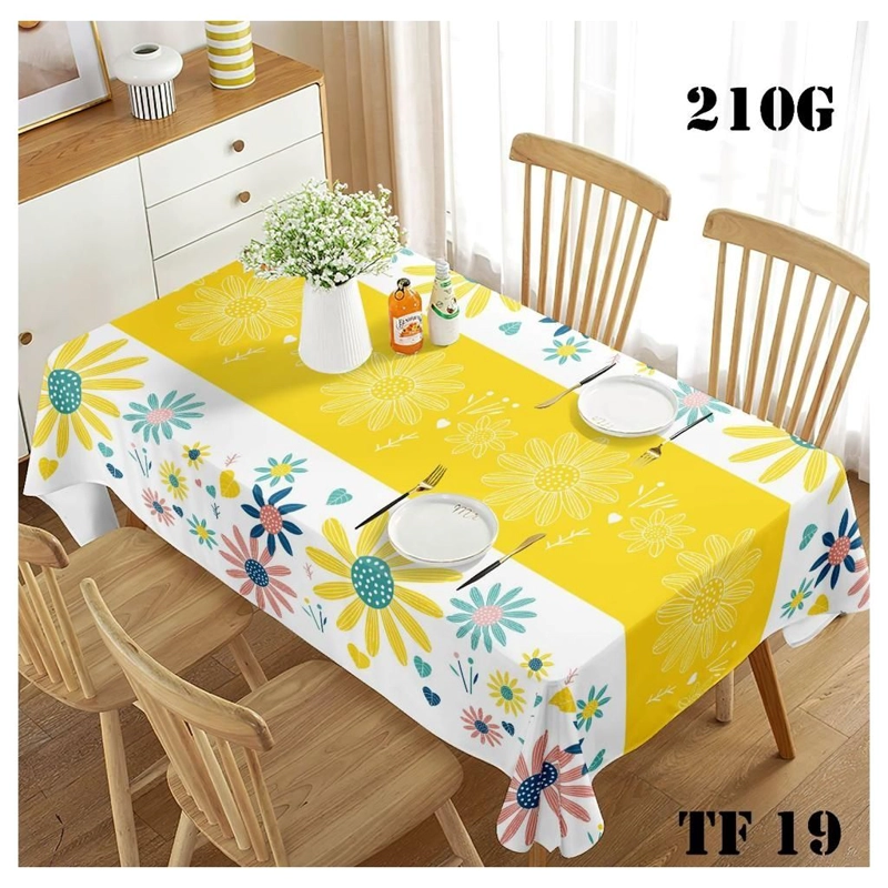 MANTEL TELA IMPERMEABLE 140 X 220 CM - SUNFLOWER - 1