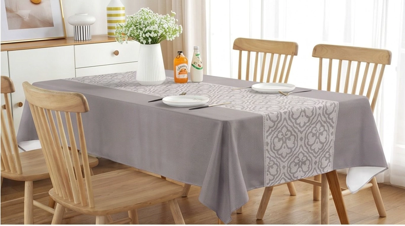 MANTEL RECTANGULAR ANTIMANCHAS IMPERMEABLE 140X220 CM - ZEN - 3
