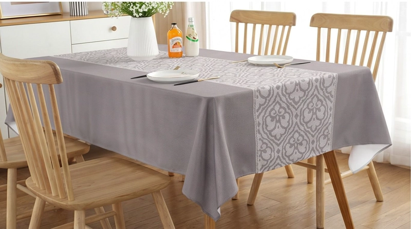 MANTEL RECTANGULAR ANTIMANCHAS IMPERMEABLE 140X220 CM - ZEN - 4