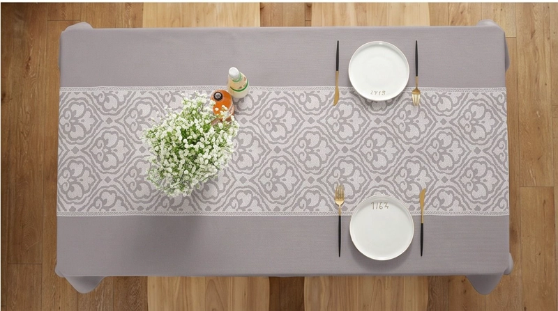 MANTEL RECTANGULAR ANTIMANCHAS IMPERMEABLE 140X220 CM - ZEN - 5