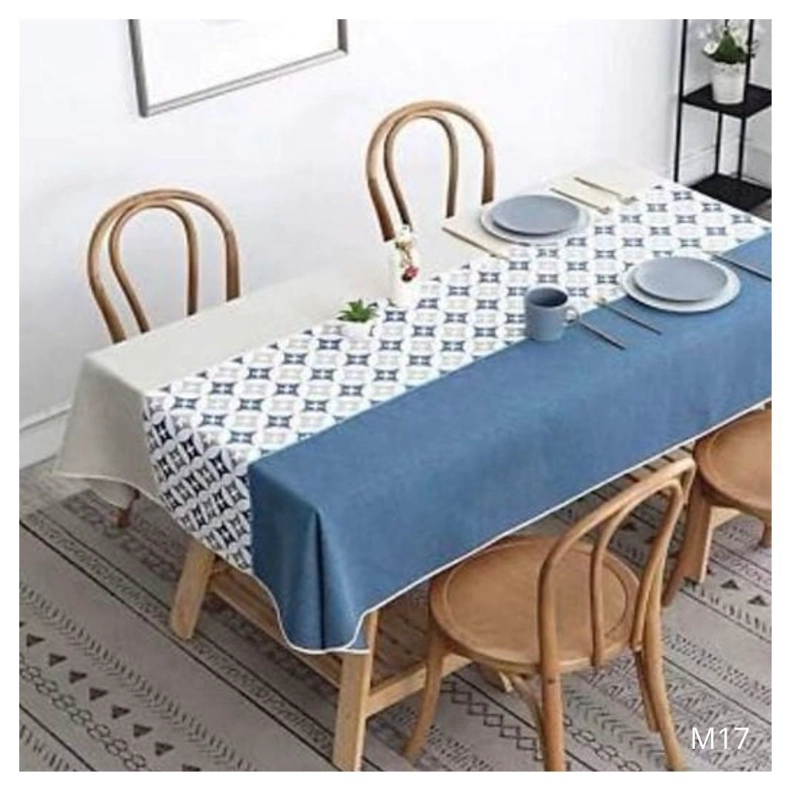 MANTELES ANTIMANCHAS 140X220 CM - BICOLOR MOSAICO M17 - 1