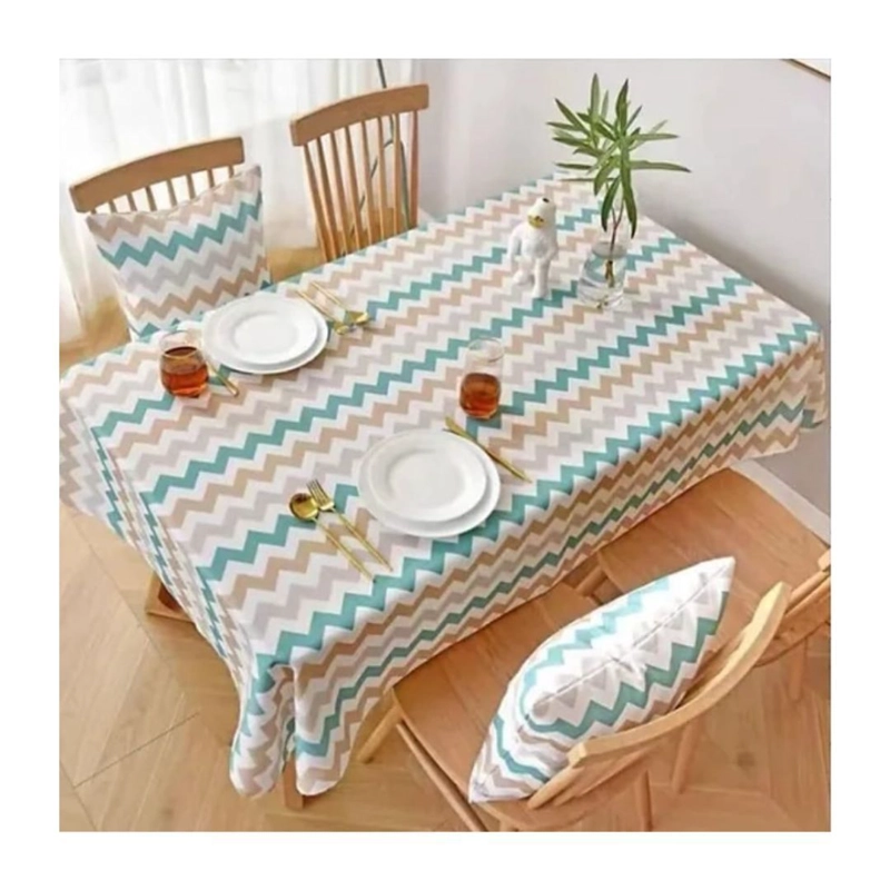 MANTELES ANTIMANCHAS 140X220 CM - TRIANGULO TRICOLOR M25 - 1