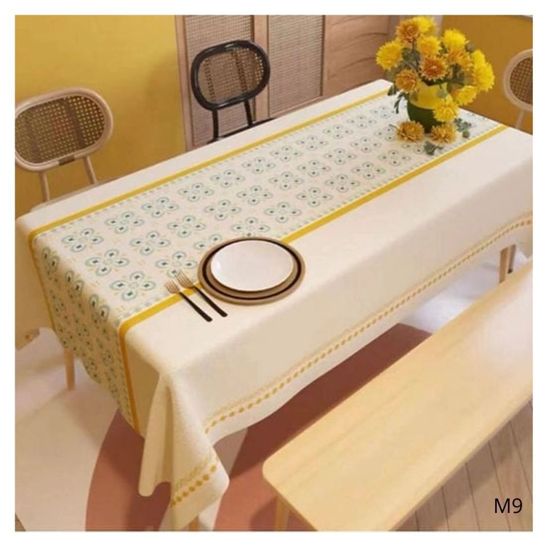 MANTELES ANTIMANCHAS 140X220 CM - CREMA MOSAICO M9 - 1