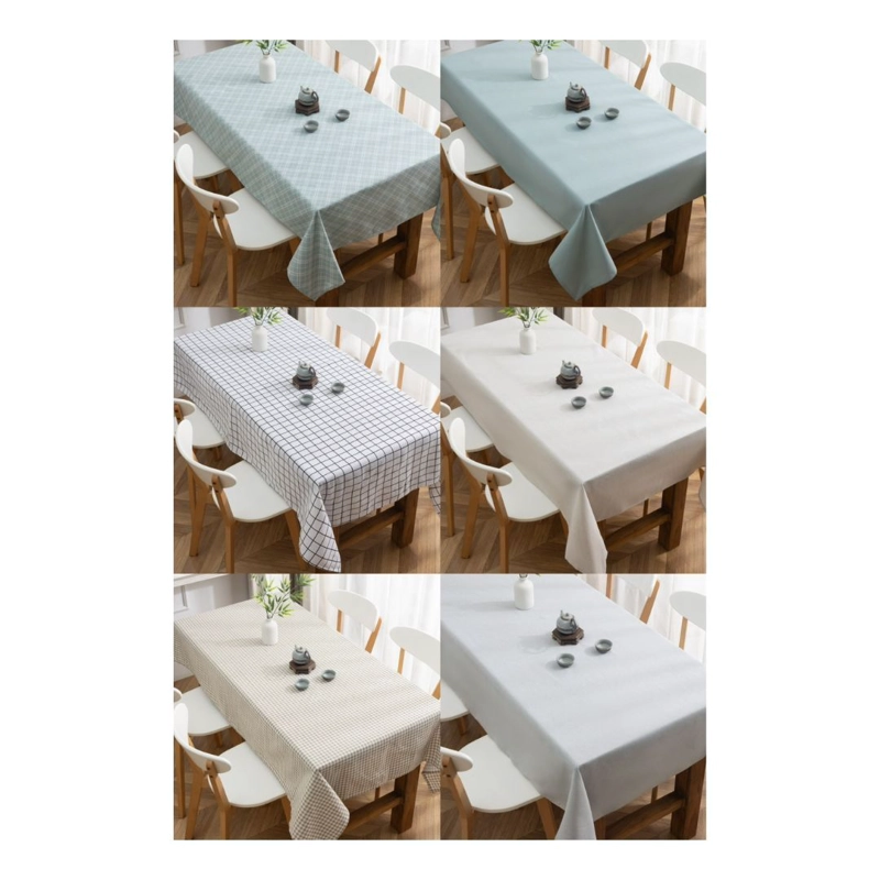 MANTEL DE LINO 140 X 220 CM - CELESTE LISO M2 - 3