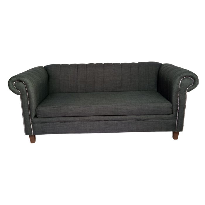 SOFA MUEBLERIA LATINA LINEAL 3 CUERPOS LINO BRABANTE