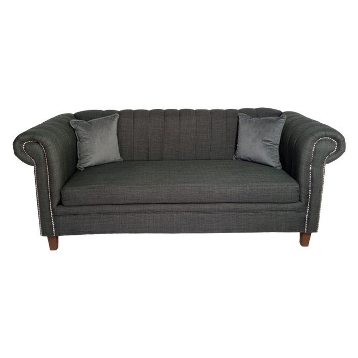 SOFA MUEBLERÍA LATINA LINEAL 3 CUERPOS LINO BRABANTE - 3