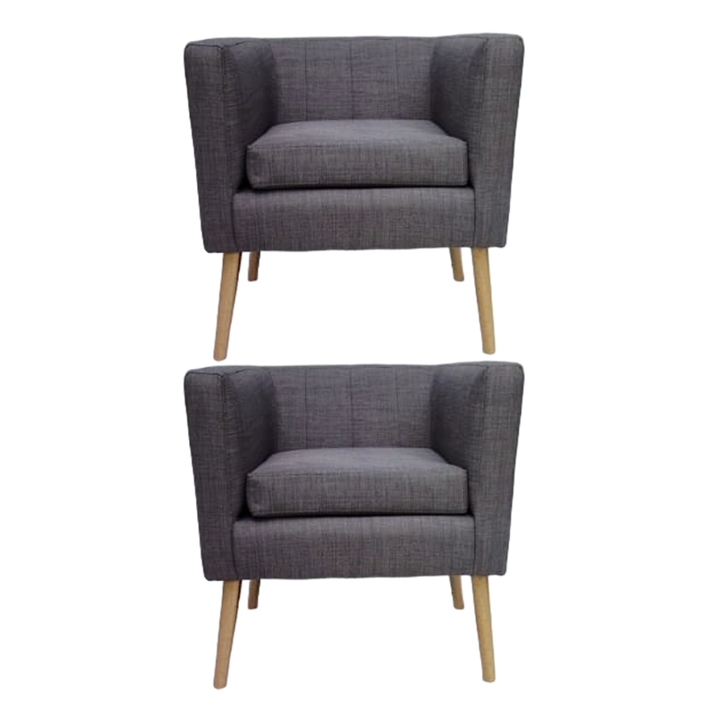 POLTRONA MUEBLERÍA LATINA CUBO BORLANGE LINO PACK 2 - 2