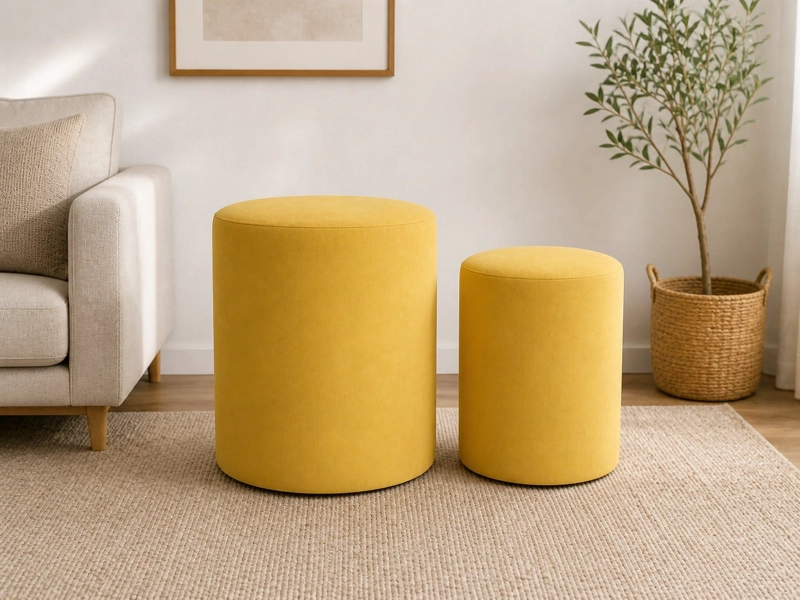 PACK  X 2 POUF FELPA - 1