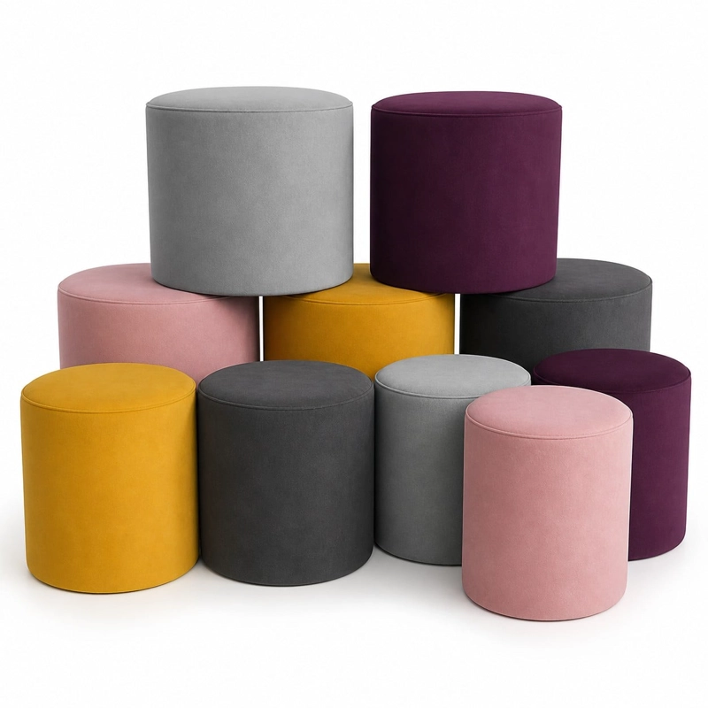 PACK  X 2 POUF FELPA - 4