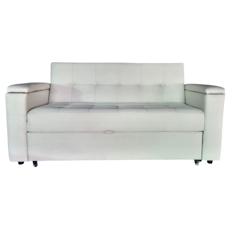 SOFA CAMA FUNCIONAL 2 PLZ LONDRES LINO CRUDO - 2