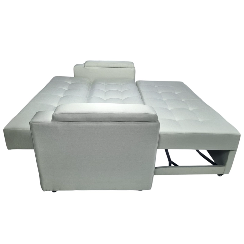 SOFA CAMA FUNCIONAL 2 PLZ LONDRES LINO CRUDO - 5