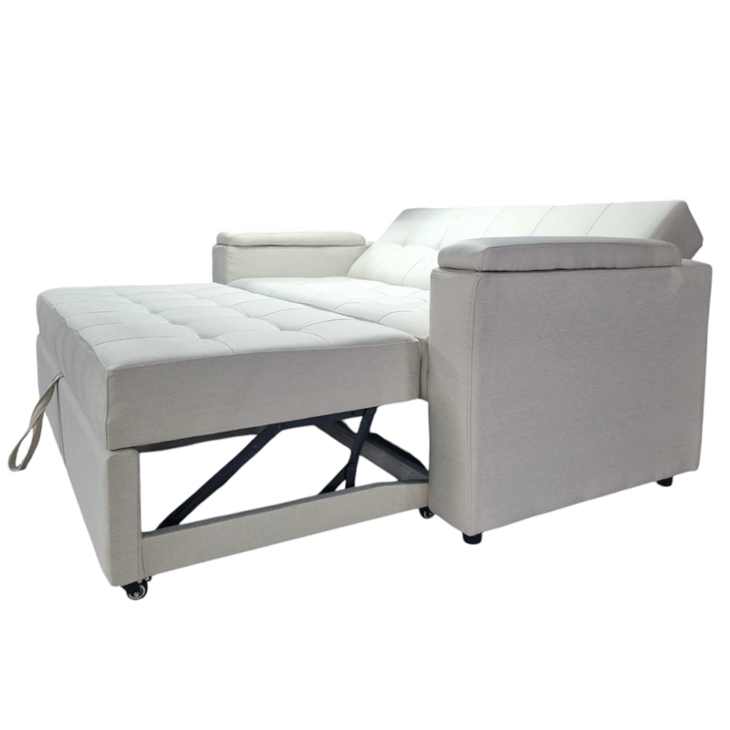 SOFA CAMA FUNCIONAL 2 PLZ LONDRES LINO CRUDO - 7
