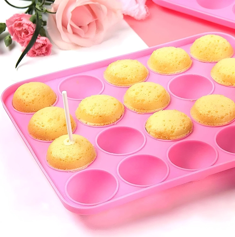 MOLDE DE SILICONA CAKEPOP MOLDE SILICONA CAKE POP 20 ESFERAS - 6