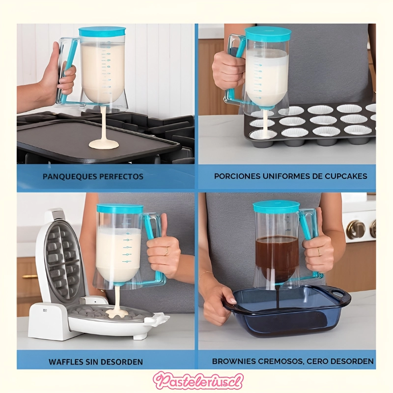 DISPENSADOR DE MASA DISPENSADOR MASA TORTA QUEQUE REPOSTERIA - 8