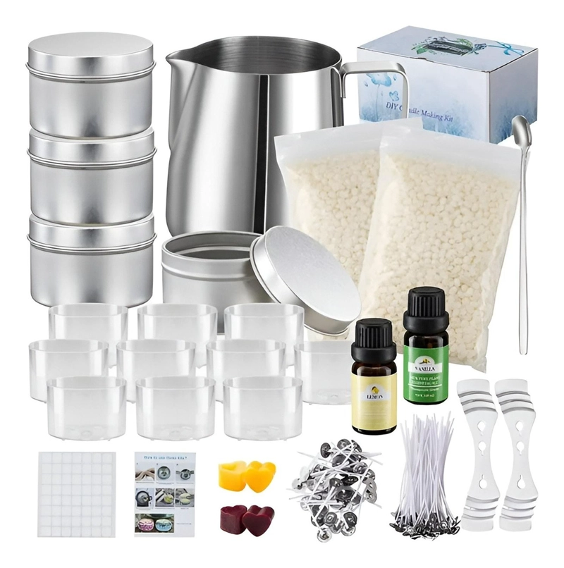 KIT PARA HACER VELAS MOLDES PARA VELAS INSUMOS PARA VELAS - 1