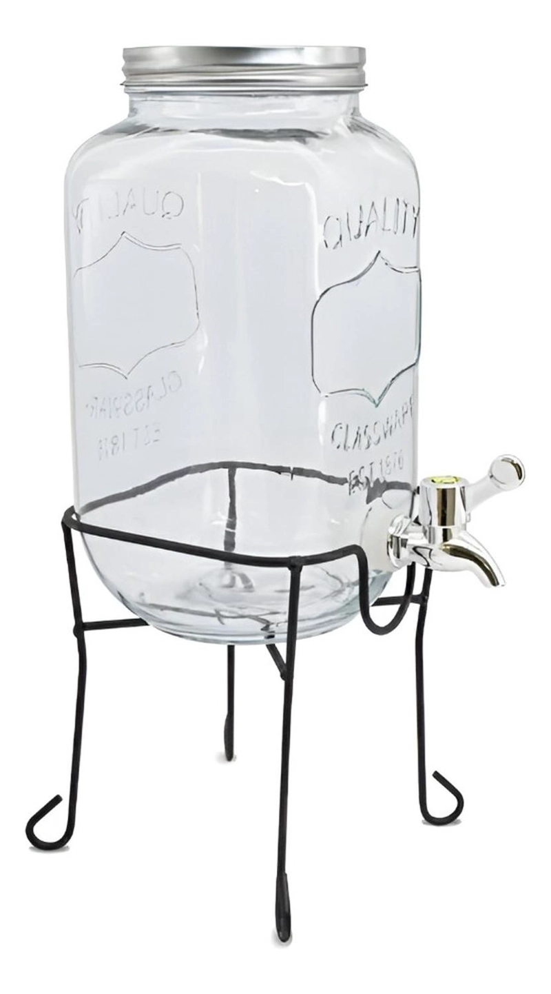 DISPENSADOR DE JUGO CON ATRIL DISPENSADORES BEBIDAS TARRO 4L - 2
