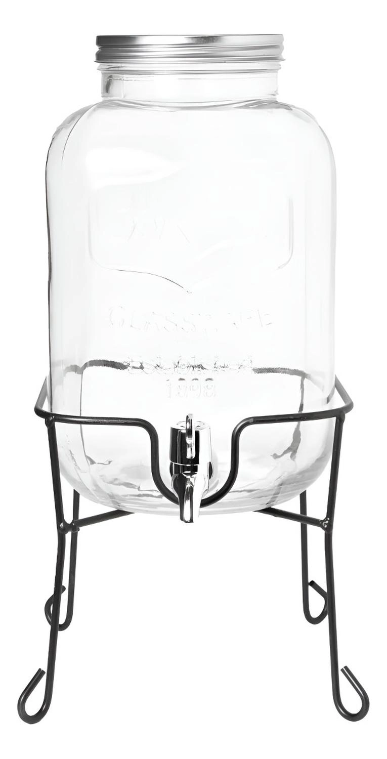 DISPENSADOR DE JUGO CON ATRIL DISPENSADORES BEBIDAS TARRO 4L - 7