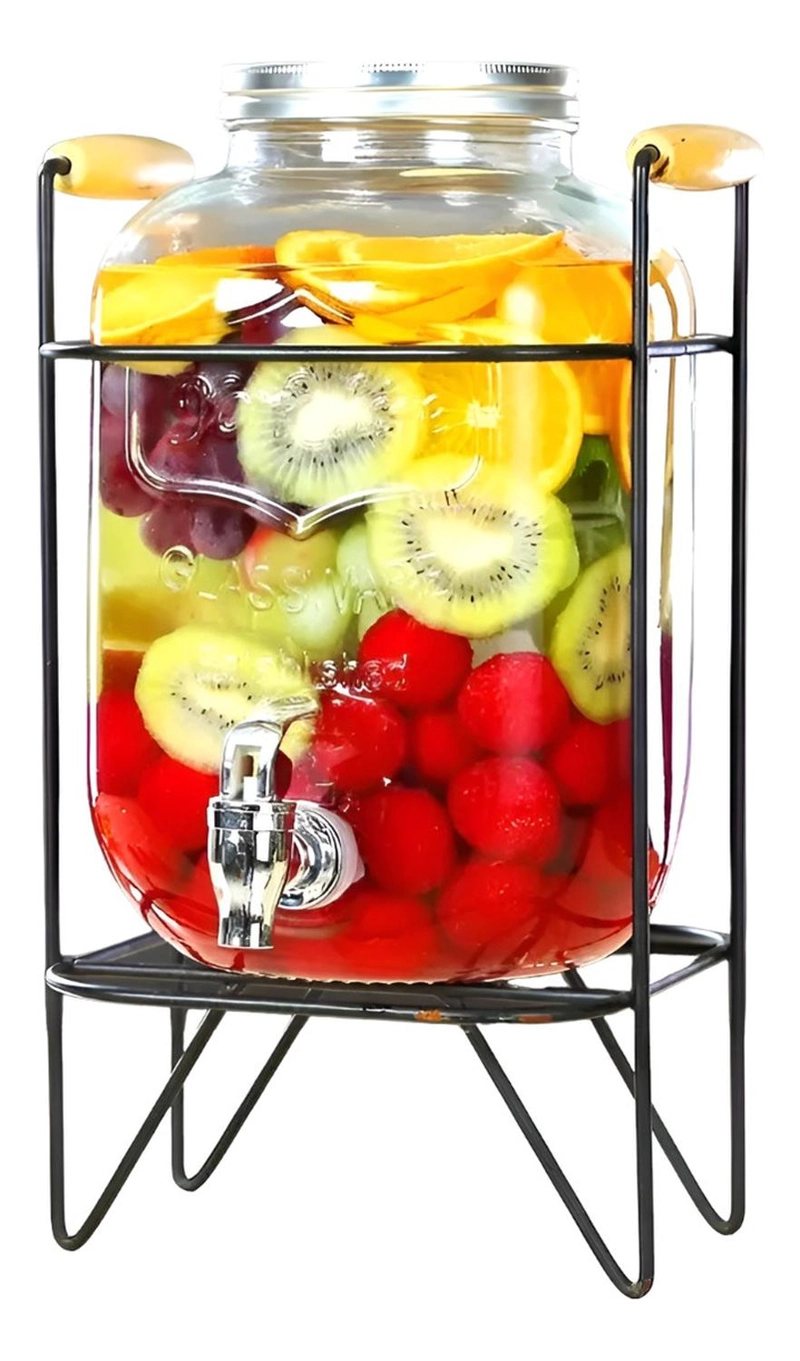 DISPENSADOR DE JUGOS CON ATRIL DISPENSADORES DE BEBIDAS 4L - 1