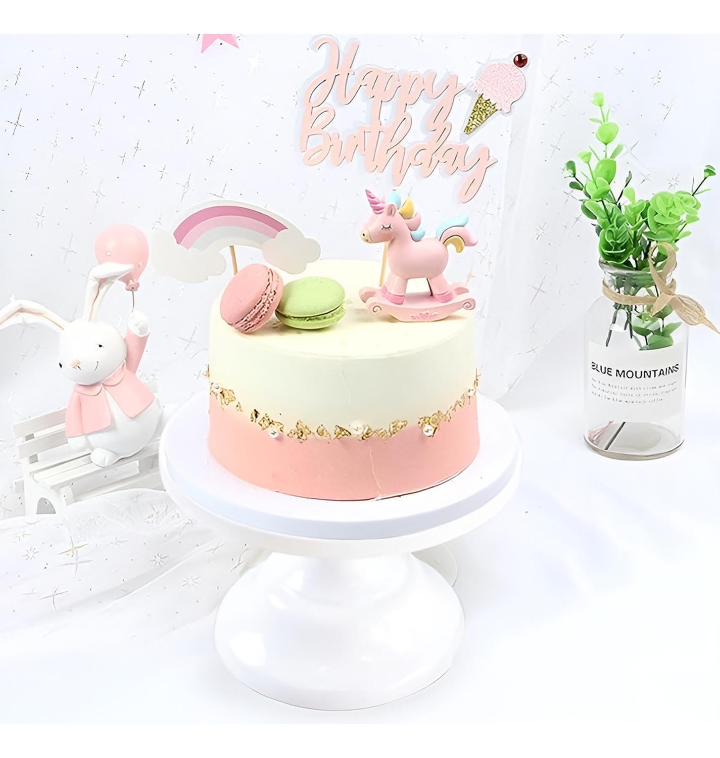SET 3 BASE PARA TORTAS PORTA CUPCAKE PORTA TORTAS EXHIBICION BLANCO - 4