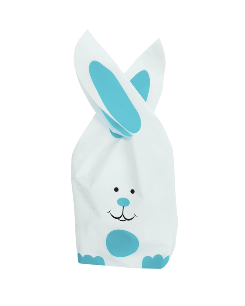 PACK X100 BOLSAS DE PLASTICO PARA DULCES DE PASCUA BOLSAS DE REGALOS PARA NIÑOS TAMAÑO 22X13CM - 2