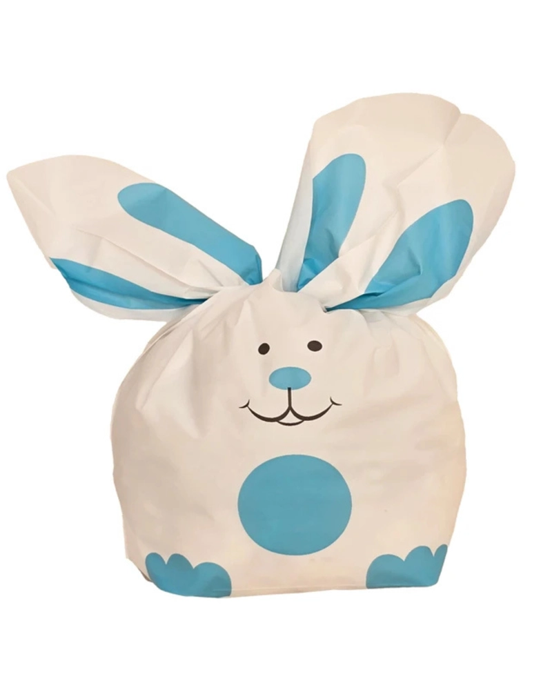 PACK X100 BOLSAS DE PLASTICO PARA DULCES DE PASCUA BOLSAS DE REGALOS PARA NIÑOS TAMAÑO 22X13CM - 3
