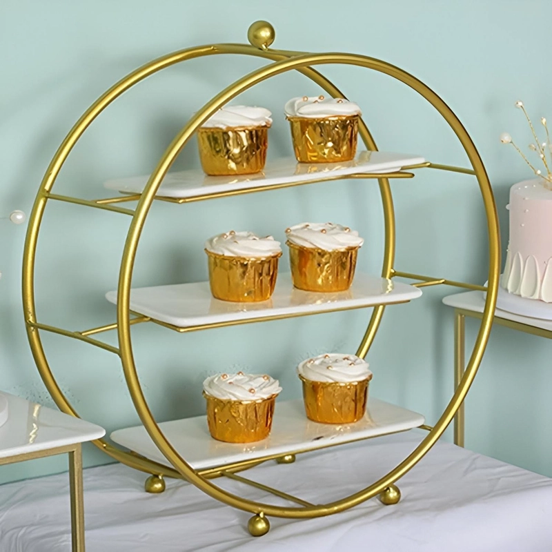 SET 3 PORTA CUPCAKES BASES PARA TORTAS ALZADORES CANDY BAR EXHIBICION ALZADOR DE TORTAS - 9