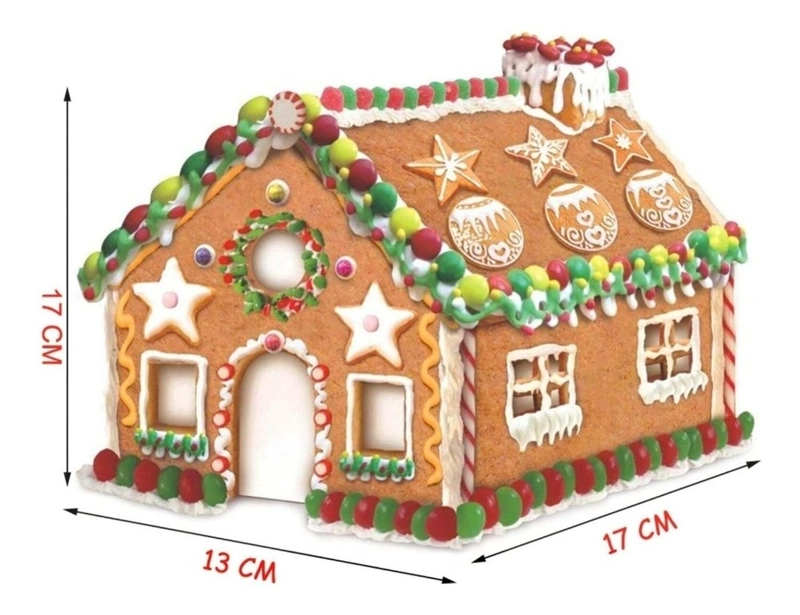 CORTADOR GALLETAS CORTADOR DE GALLETA EN 3D CASA DE JENGIBRE - 2