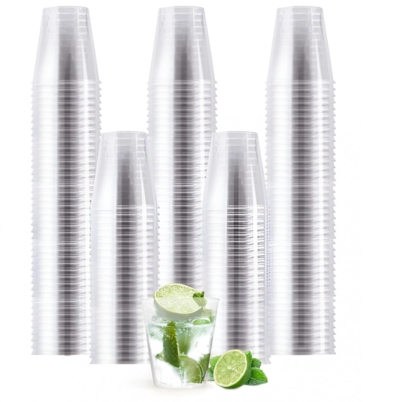 25 VASOS ACRILICOS POSTRES VASOS PLASTICOS VASOS POSTRE 2OZ - 7