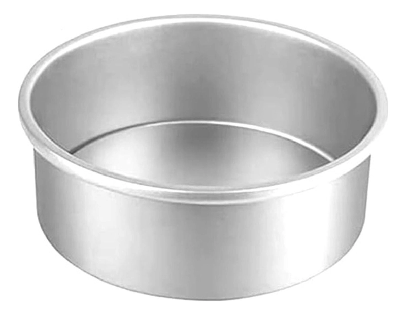 MOLDE QUEQUE REDONDO MOLDE DE TORTA MOLDE ALUMINIO 16X10CM - 1