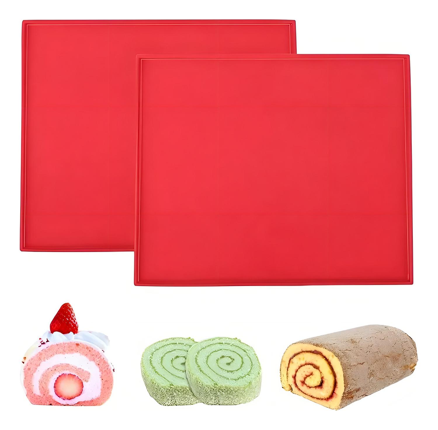 X2 SILPAT TAPETE DE SILICONA PARA HORNEAR BRAZO DE REINA 30CM LAMINA SILPAT ANTIADHERENTE REPOSTERIA - 1
