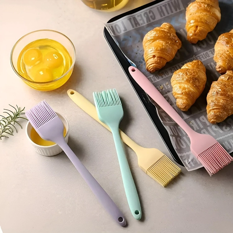 BROCHAS DE SILICONA REPOSTERIA UTENSILIOS COCINA PINCEL 26CM - 9