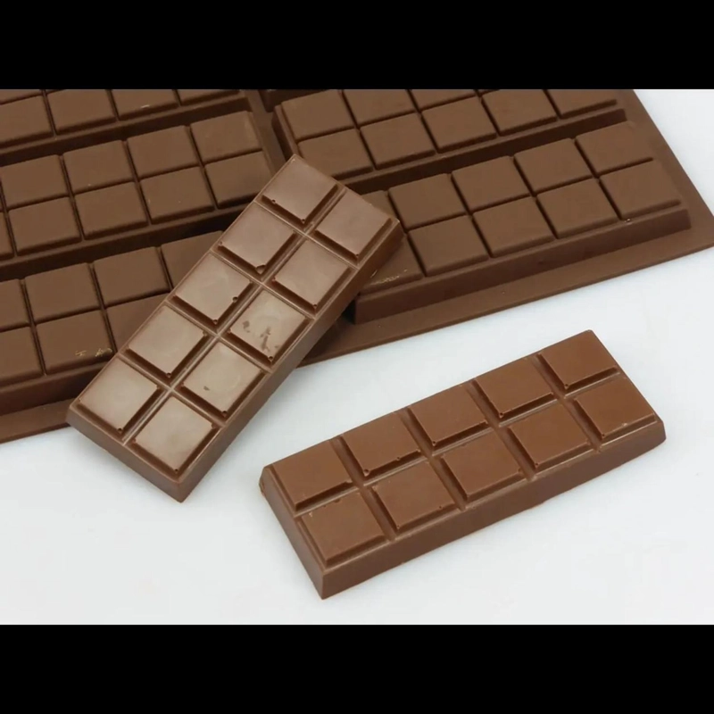 MOLDES DE CHOCOLATE MOLDES BARRA DE CHOCOLATE SILICONA 6066 - 5