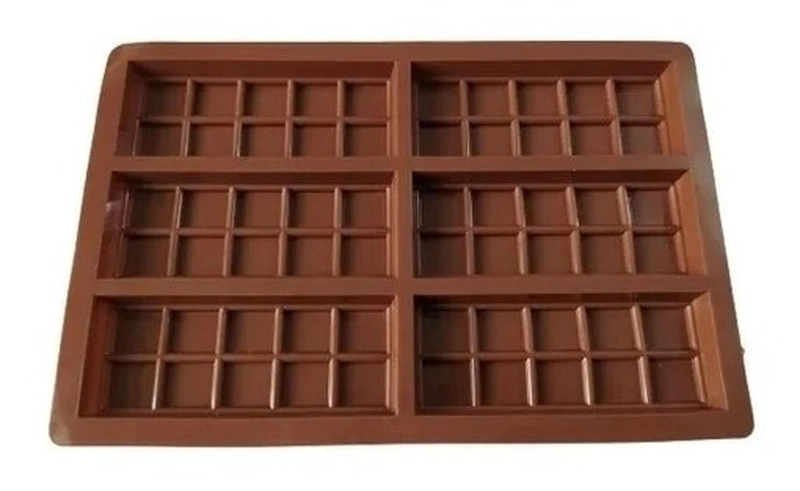 MOLDES DE CHOCOLATE MOLDES BARRA DE CHOCOLATE SILICONA 6066 - 6