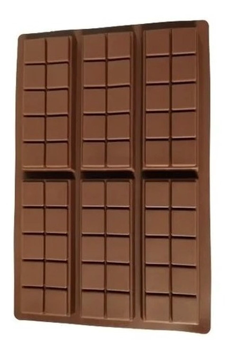 MOLDES DE CHOCOLATE MOLDES BARRA DE CHOCOLATE SILICONA 6066 - 9