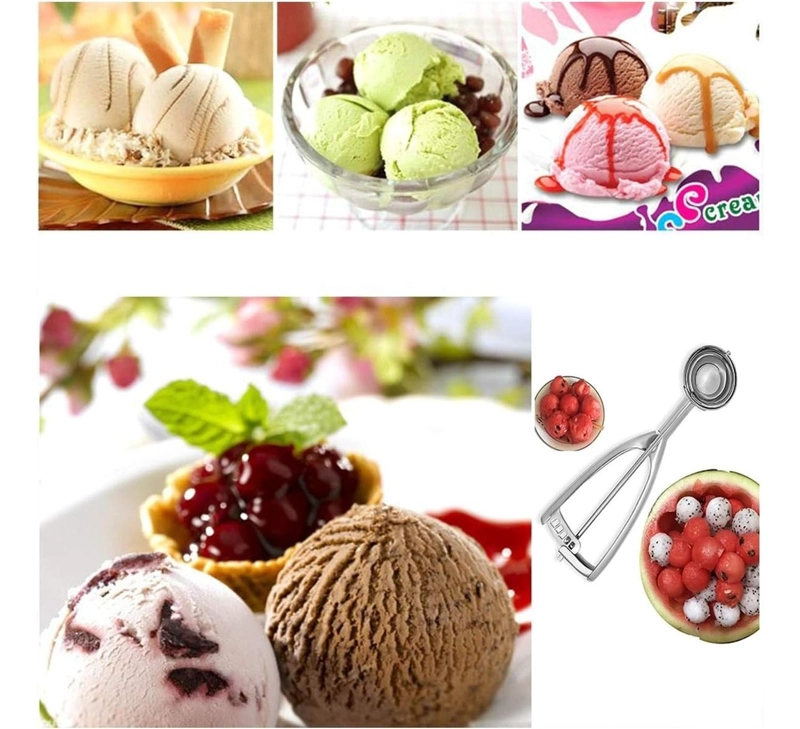CUCHARAS PARA HELADO CUCHARA HELADO CUCHARA DE HELADO 4CM - 5
