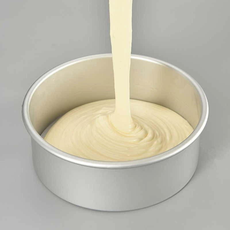 MOLDE TORTA MOLDE QUEQUE MOLDE ALUMINIO MOLDES TORTA 20X10CM GRIS CLARO - 3
