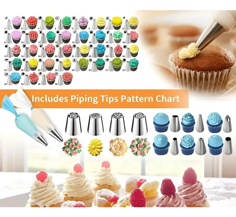 SET DE PASTELERIA KIT DECORACION PARA REPOSTERIA 236PCS - 6