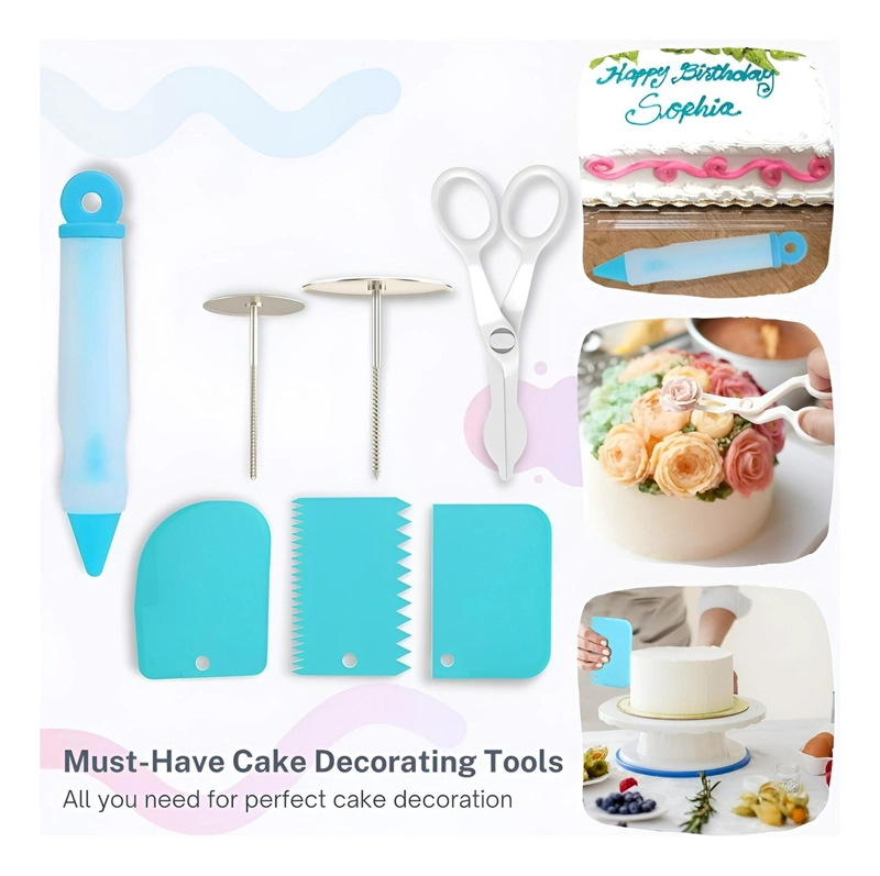 SET DE PASTELERIA KIT DECORACION PARA REPOSTERIA 236PCS - 7