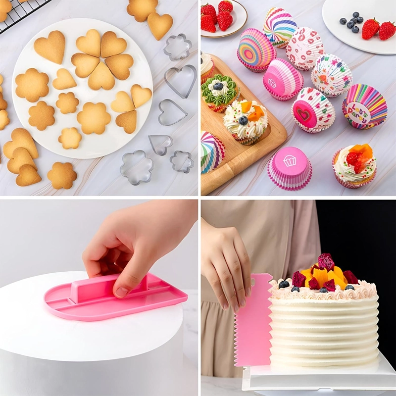 KIT PASTELERIA SET REPOSTERIA KIT REPOSTERIA COMPLETO 285PCS - 2