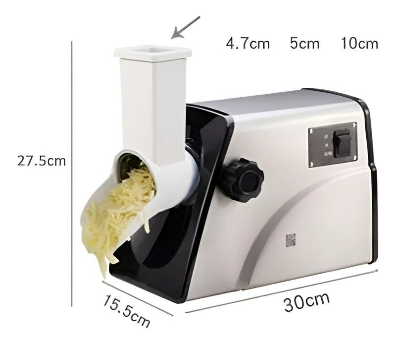 RALLADOR QUESO RALLADOR GIRATORIO RALLADOR DE QUESO 300W - 3